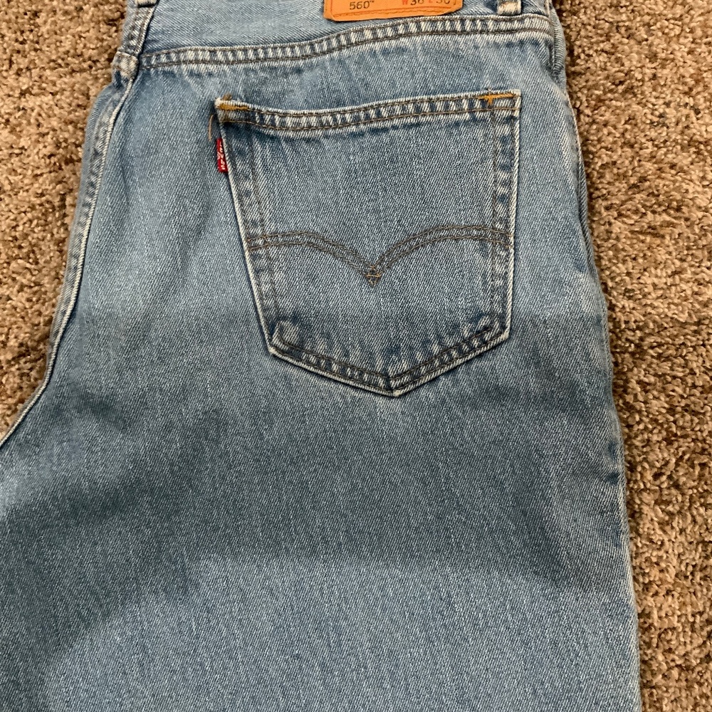 Mens Levi 560 jeans 36x30